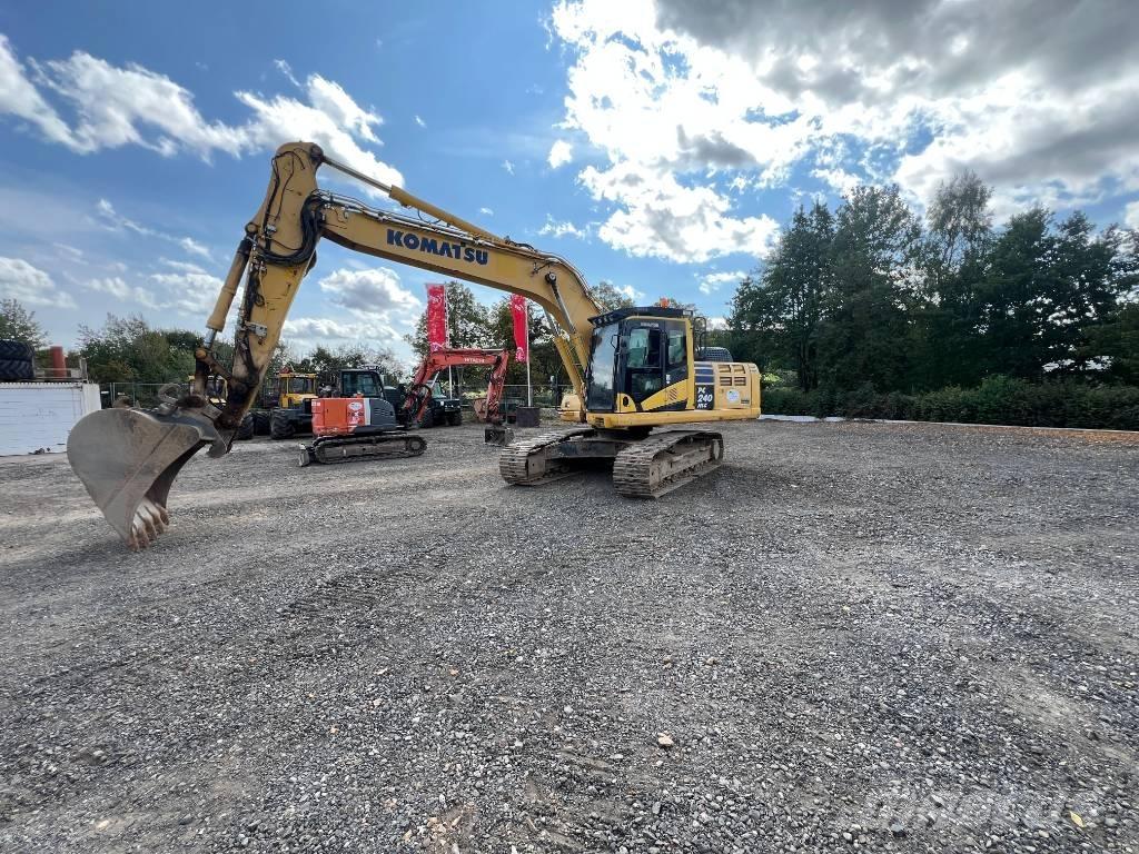 Komatsu PC 240 NLC Pásové rýpadlá