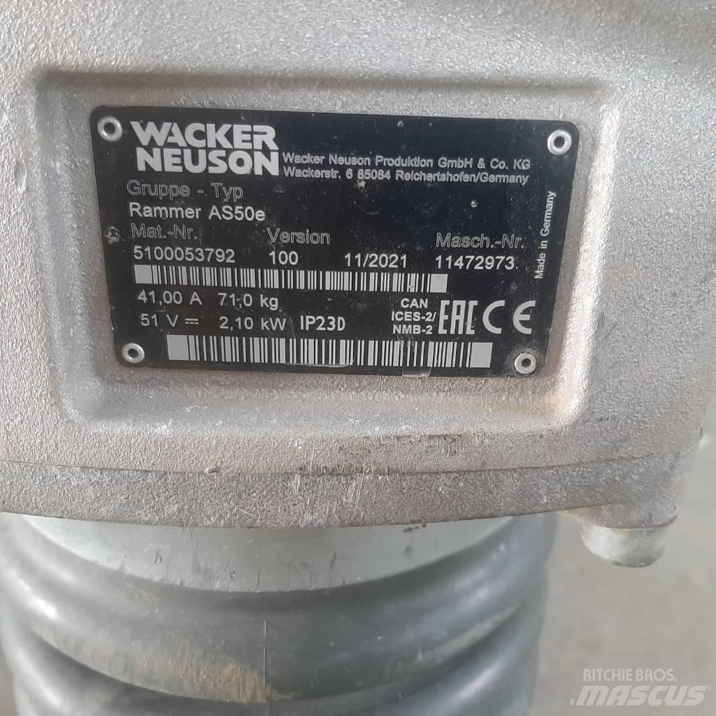 Wacker Neuson AS 50e Vibračné zhutňovače