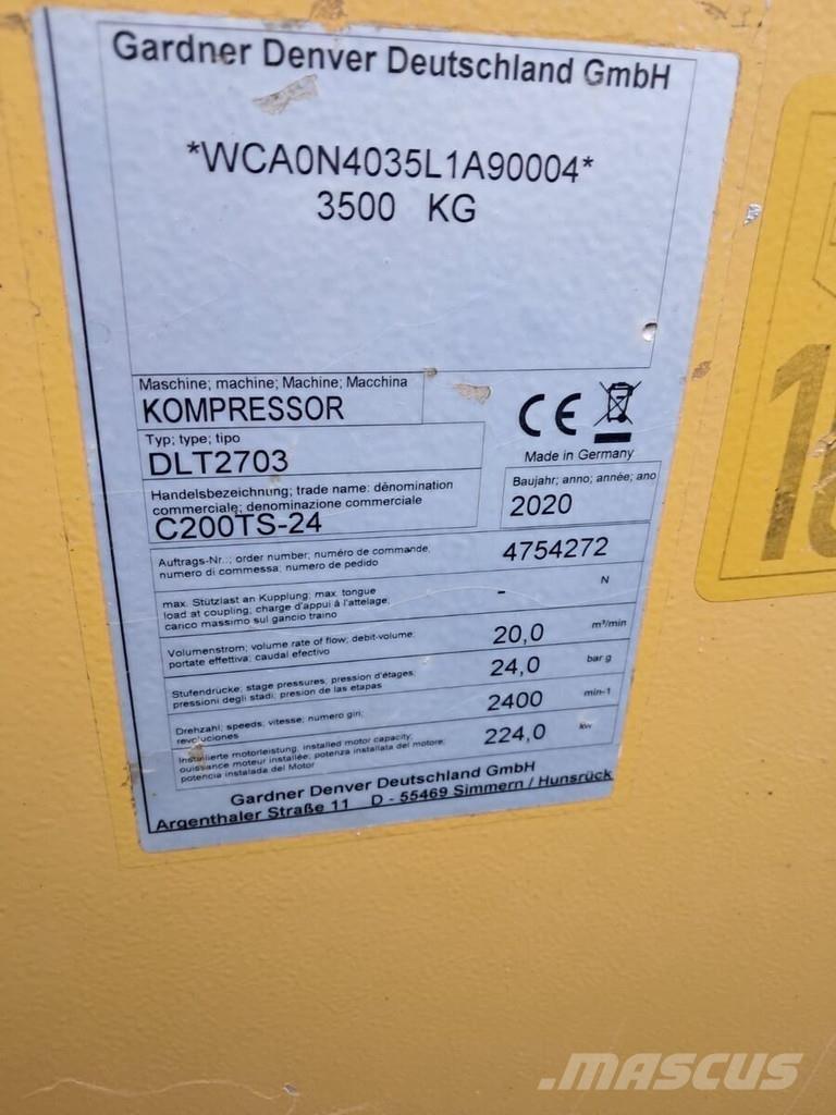 Compair C200 TS - 24 Kompresory