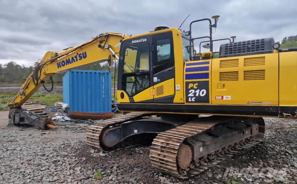 Komatsu PC 210 LC Pásové rýpadlá