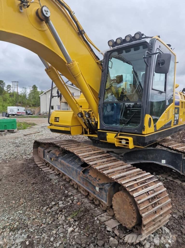 Komatsu PC 210 LC Pásové rýpadlá