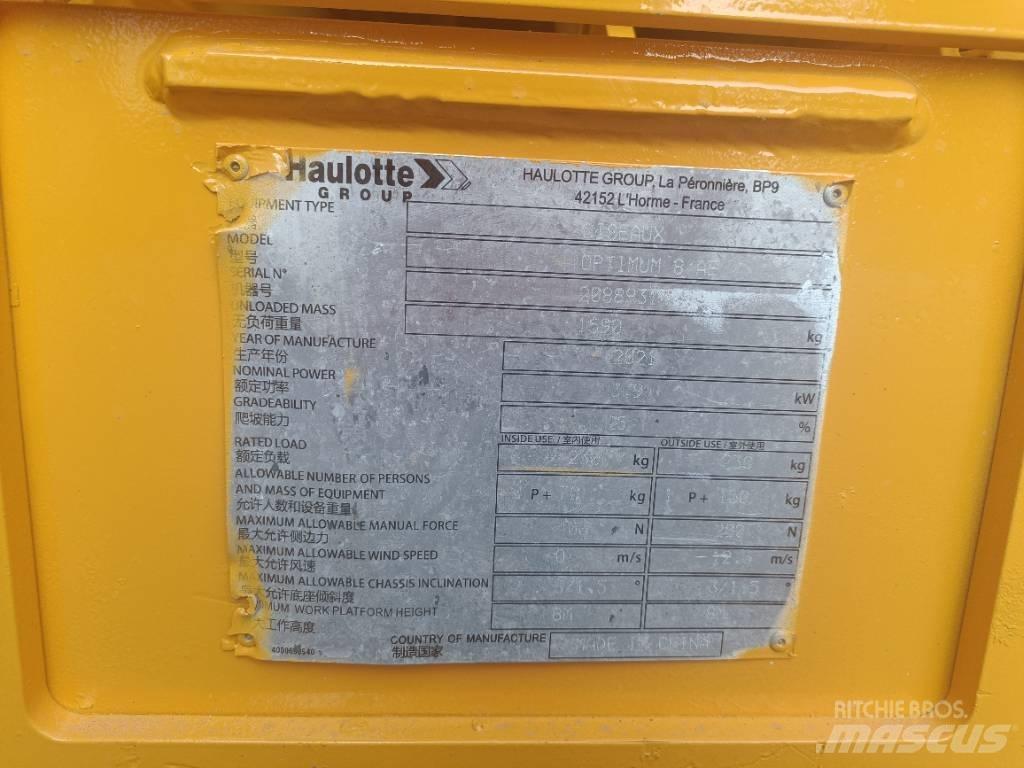 Haulotte OPTIMUM 8 Nožnicové zdvíhacie plošiny