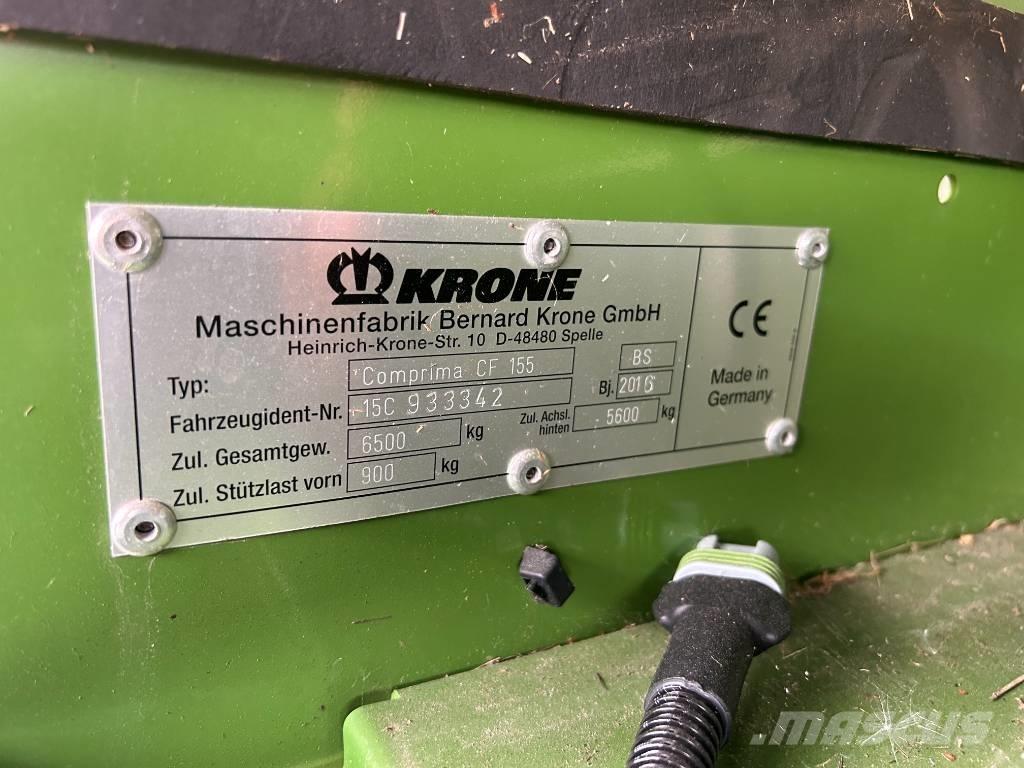 Krone CF155XC Lisy na okrúhle balíky