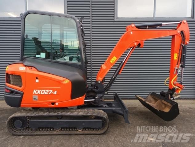 Kubota kx027-4 Mini rýpadlá < 7t