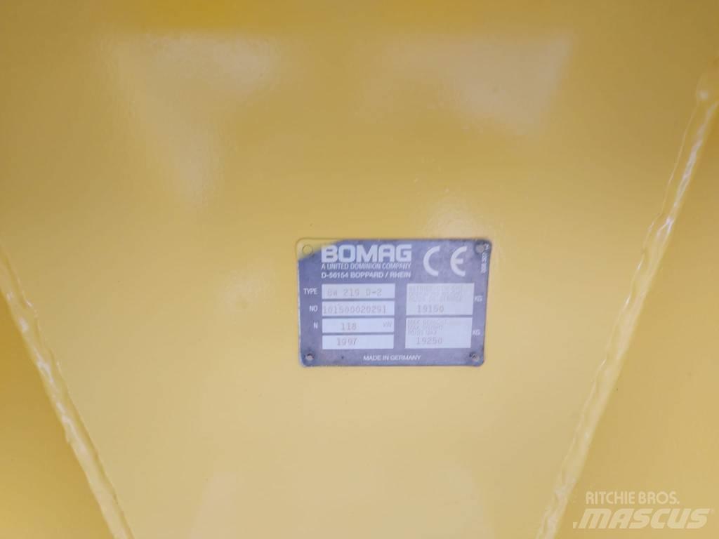 Bomag BW 219 D-2 Ťahačové valce