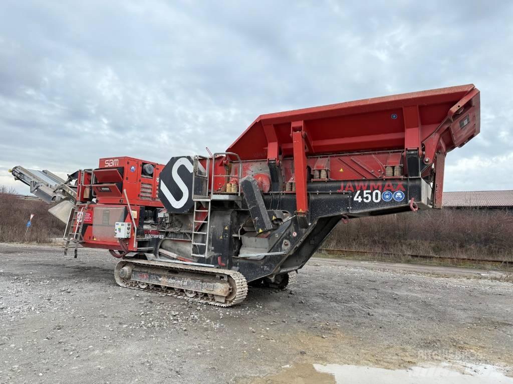 SBM Jawmax 450 Mobilné drviče