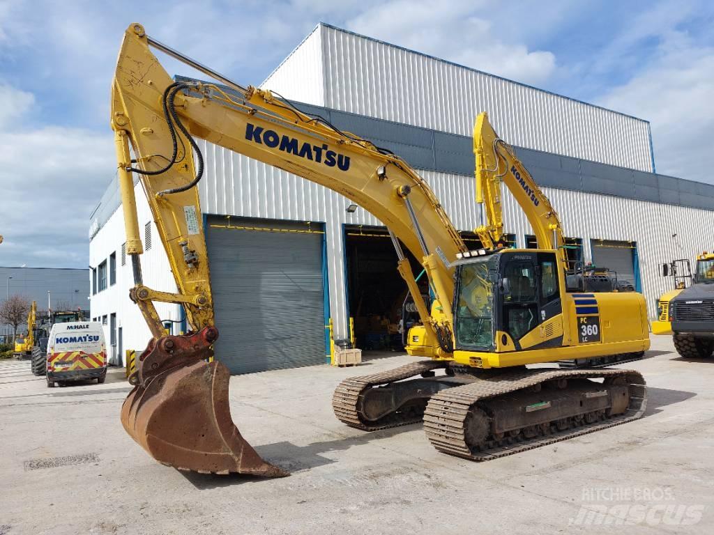Komatsu PC360LC-10 Pásové rýpadlá