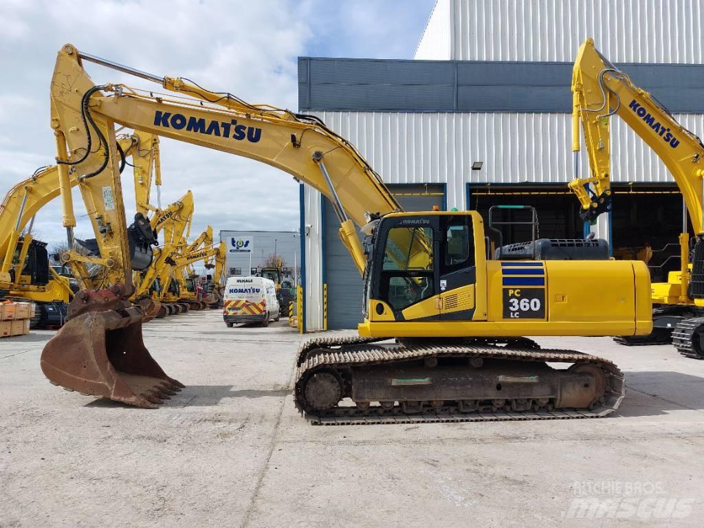 Komatsu PC360LC-10 Pásové rýpadlá