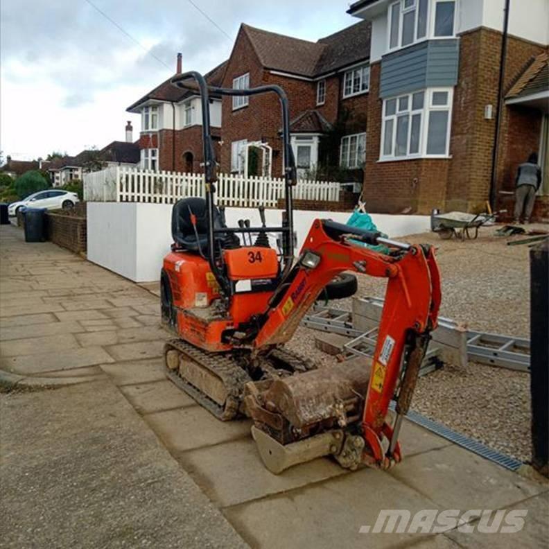 Kubota K 008-3 Mini rýpadlá < 7t