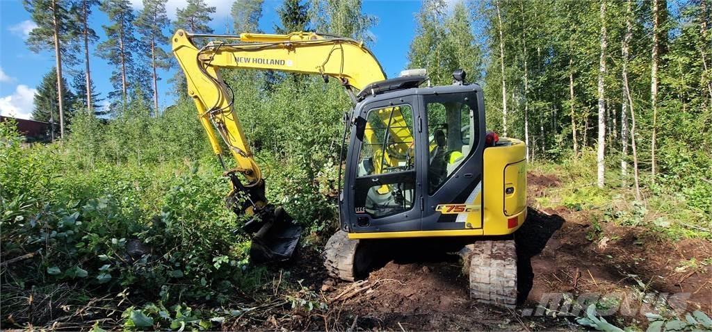 New Holland E75CSR Pásové rýpadlá