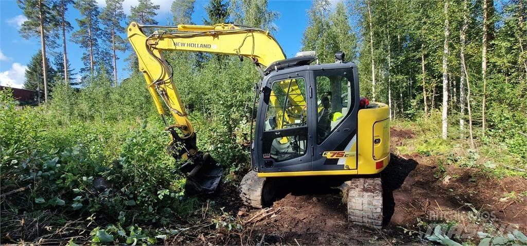 New Holland E75CSR Pásové rýpadlá