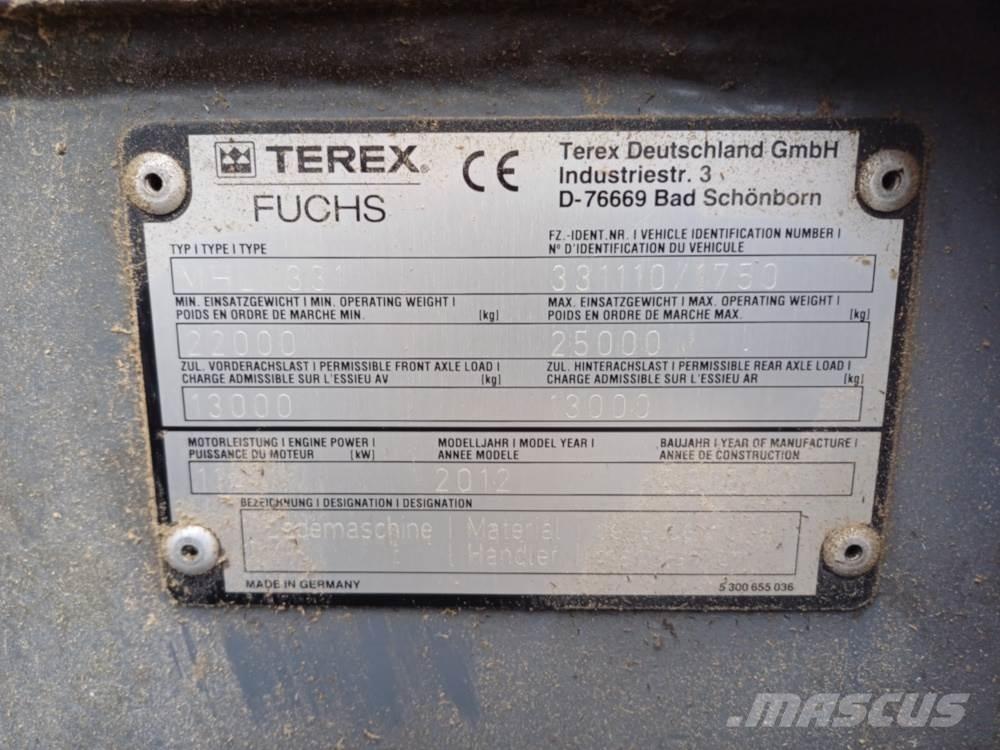 Fuchs MHL 331 Stroje pre manipuláciu s odpadom