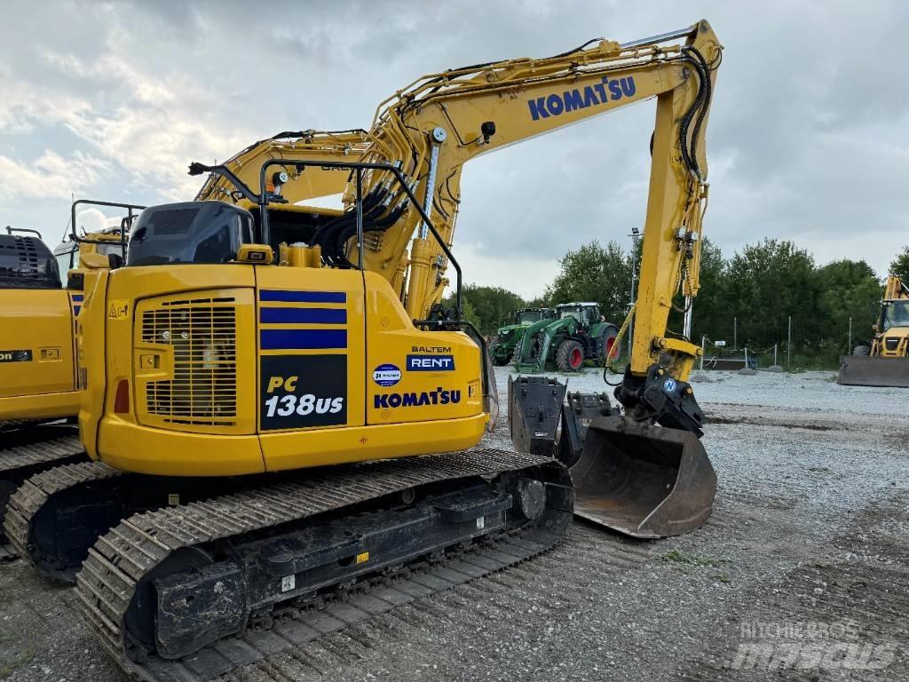 Komatsu PC138US-11E0 Pásové rýpadlá