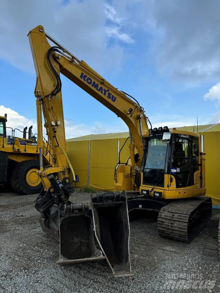 Komatsu PC138US-11E0 Pásové rýpadlá