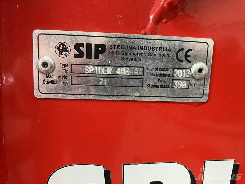 SIP Spider 400A Obracače a zhrabovače sena