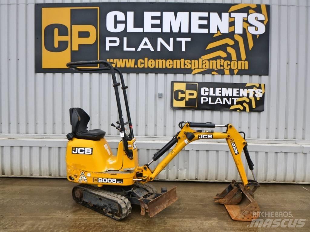 JCB 8008 CTS Mini rýpadlá < 7t
