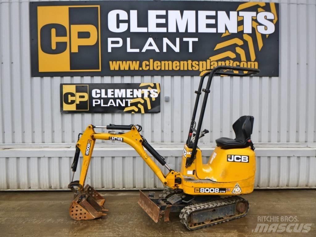 JCB 8008 CTS Mini rýpadlá < 7t