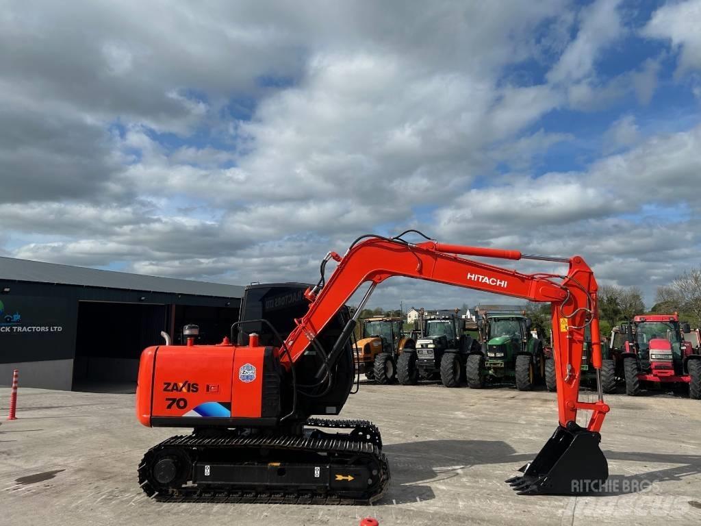 Hitachi Zaxis 70 Pásové rýpadlá