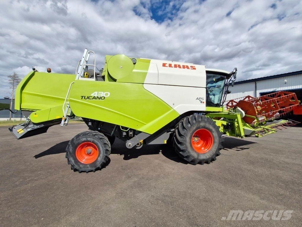 CLAAS Tucano 430 Kombinované zberacie stroje