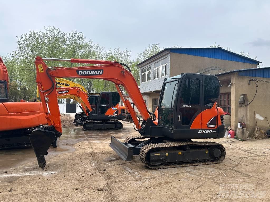 Doosan DX 60 Mini rýpadlá < 7t