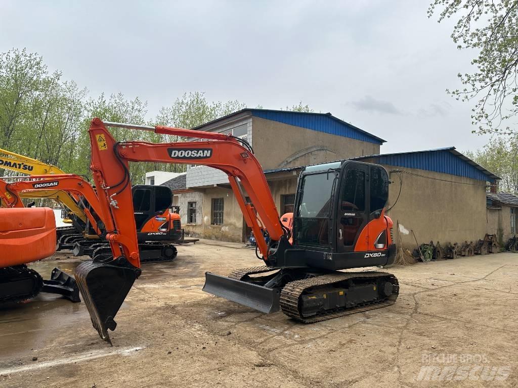 Doosan DX 60 Mini rýpadlá < 7t