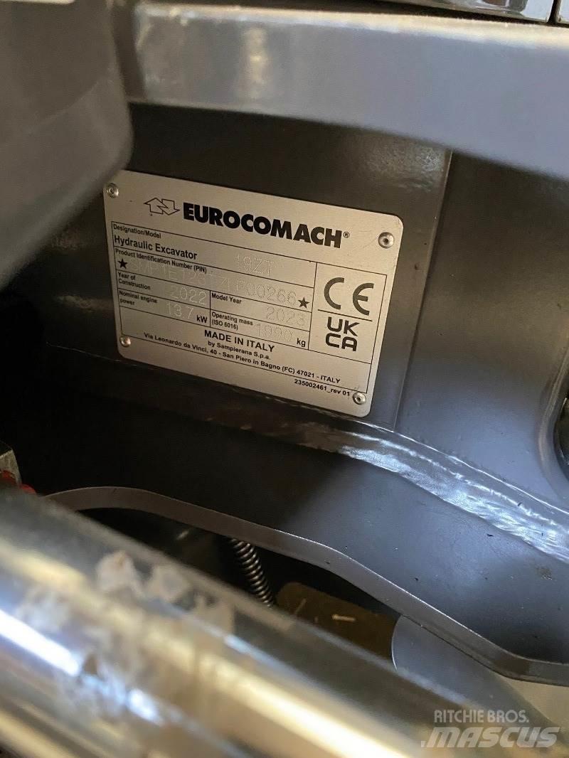 Eurocomach 19ZT Mini rýpadlá < 7t