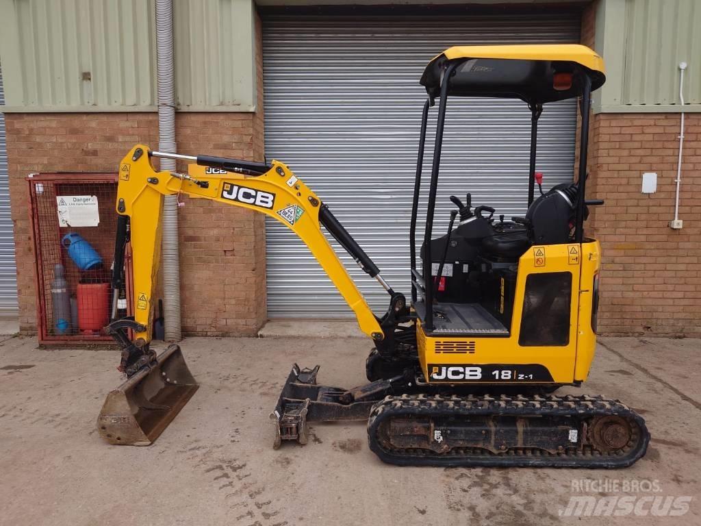 JCB 18 Z Mini rýpadlá < 7t