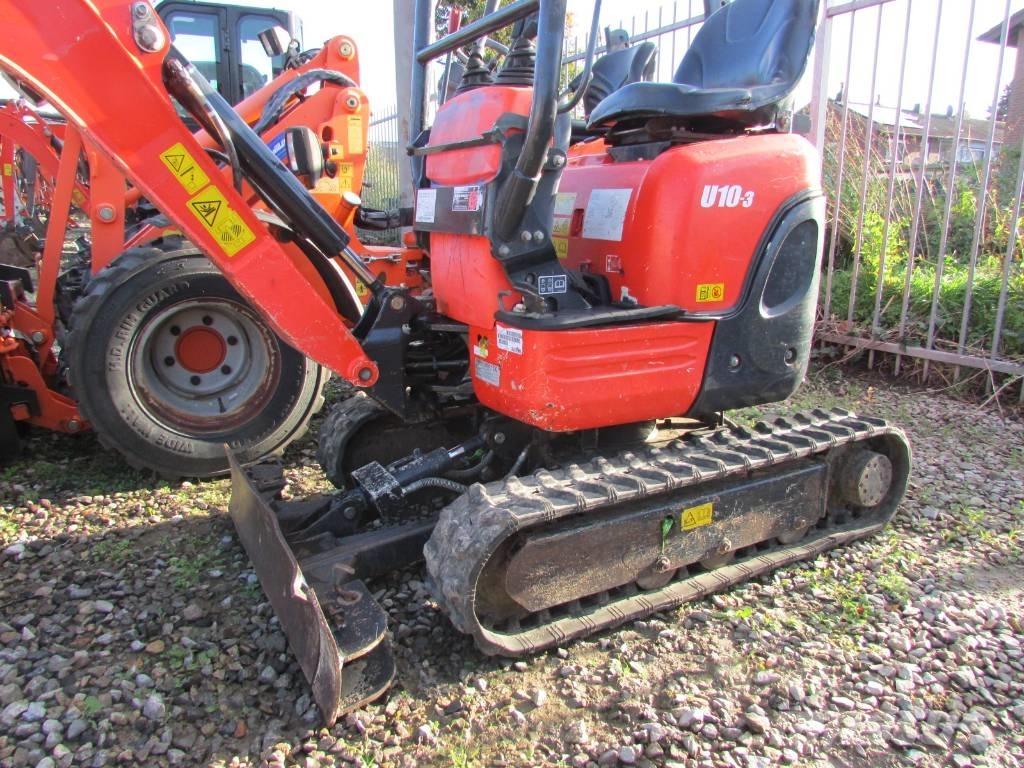 Kubota U 10-3 Mini rýpadlá < 7t