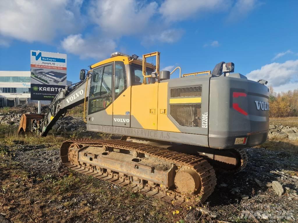 Volvo 220E Pásové rýpadlá