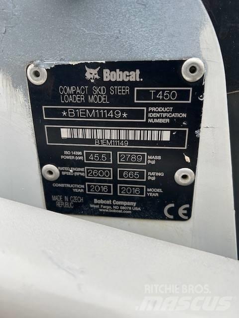 Bobcat T 450 Šmykom riadené nakladače