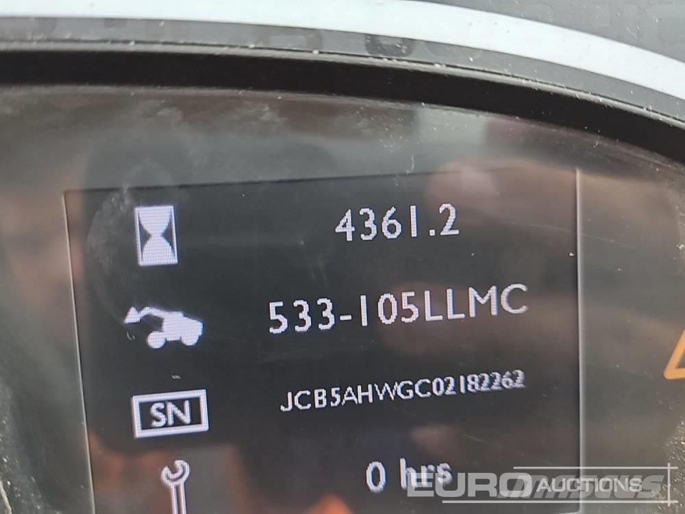 JCB 533-105 Teleskopické manipulátory