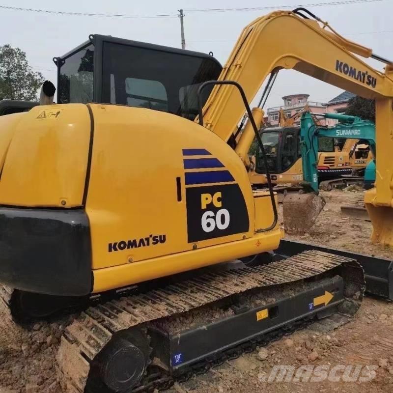 Komatsu PC 60 Pásové rýpadlá