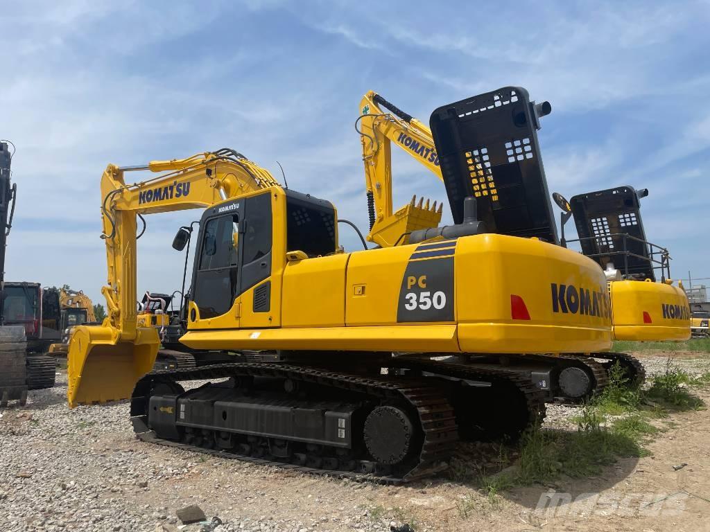 Komatsu PC 350 Pásové rýpadlá