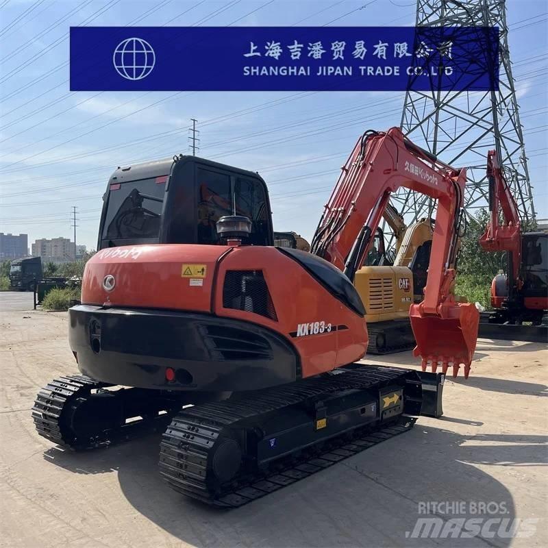 Kubota KX 183 Midi rýpadlá 7 t - 12 t