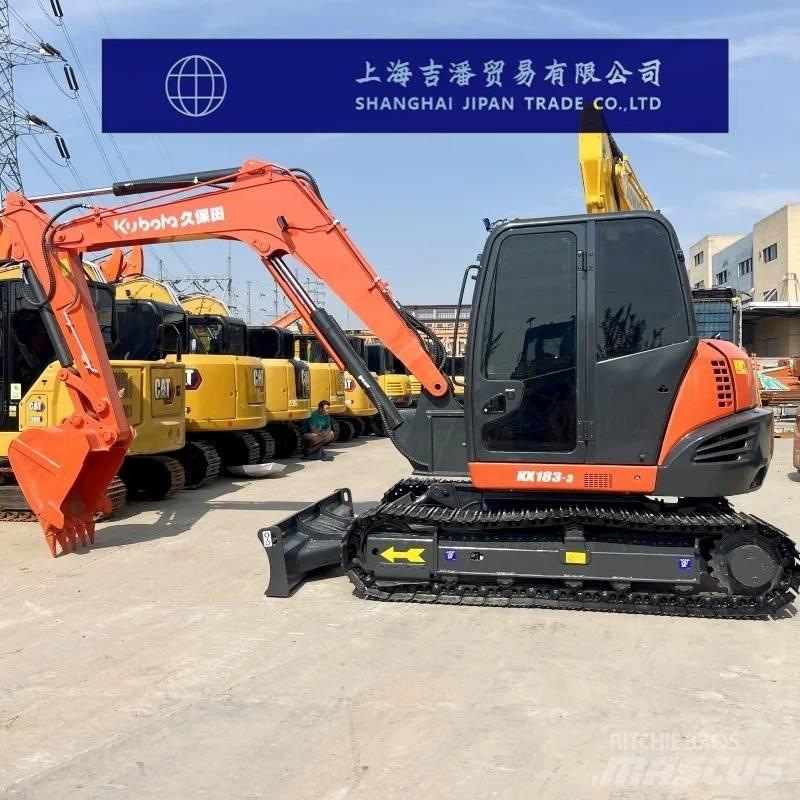 Kubota KX 183 Midi rýpadlá 7 t - 12 t