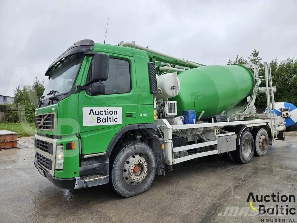 Volvo FM 9 Nákladné autá s čerpadlami betónu
