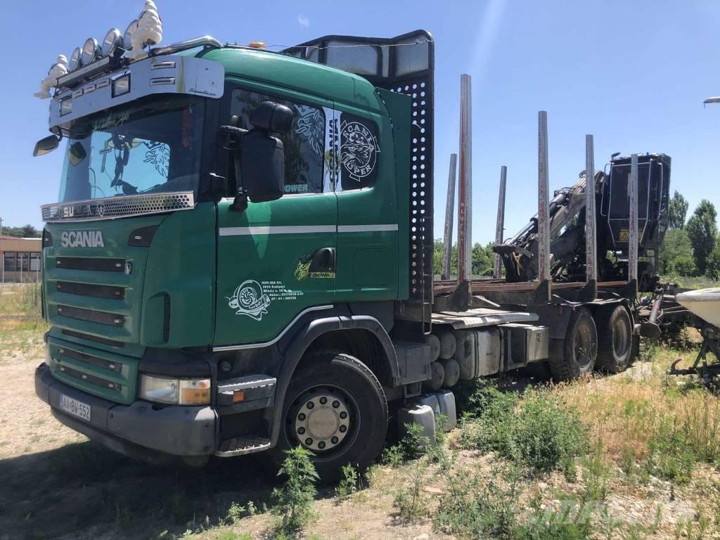 Scania R 480 Nákladné vozidlá na prepravu dreva