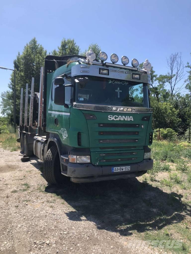 Scania R 480 Nákladné vozidlá na prepravu dreva