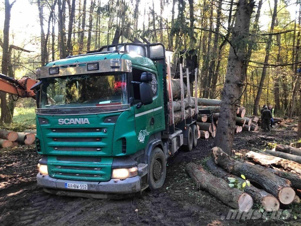 Scania R 480 Nákladné vozidlá na prepravu dreva