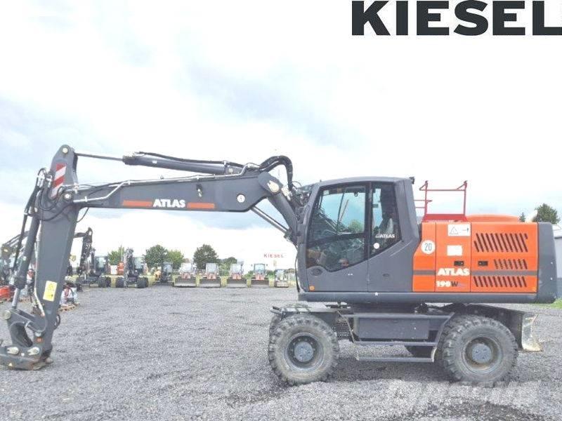 Atlas 190 W Kolesové rýpadlá