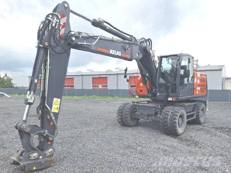 Atlas 190 W Kolesové rýpadlá
