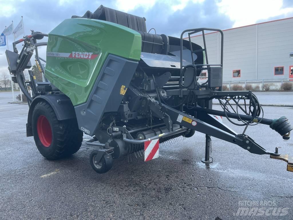 Fendt Rotana 160 V Lisy na okrúhle balíky