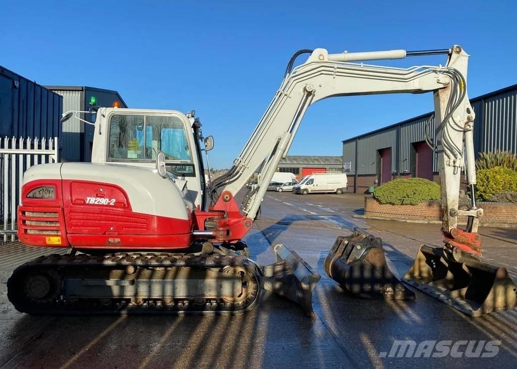 Takeuchi TB 290 Midi rýpadlá 7 t - 12 t