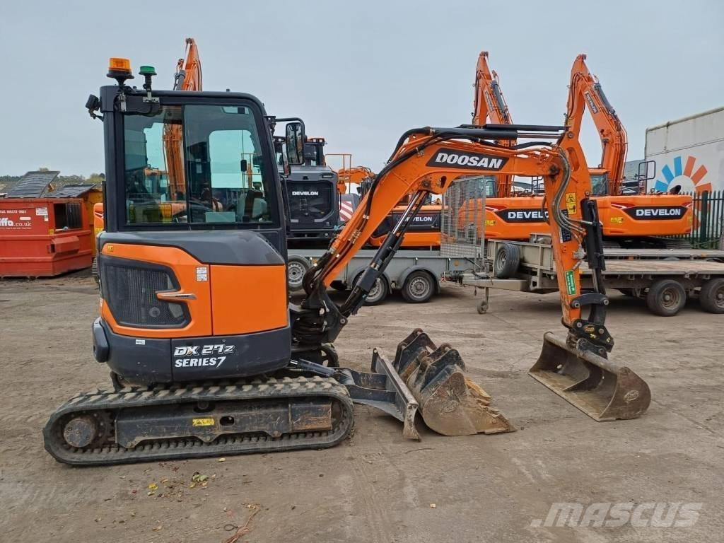 Doosan DX 27 Z - 7 Mini rýpadlá < 7t