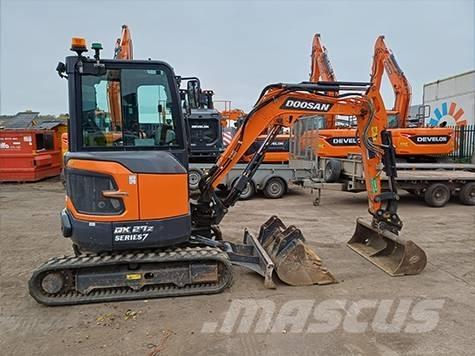 Doosan DX 27 Z - 7 Mini rýpadlá < 7t