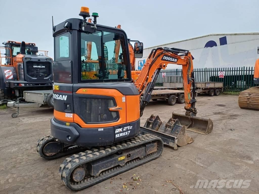 Doosan DX 27 Z - 7 Mini rýpadlá < 7t