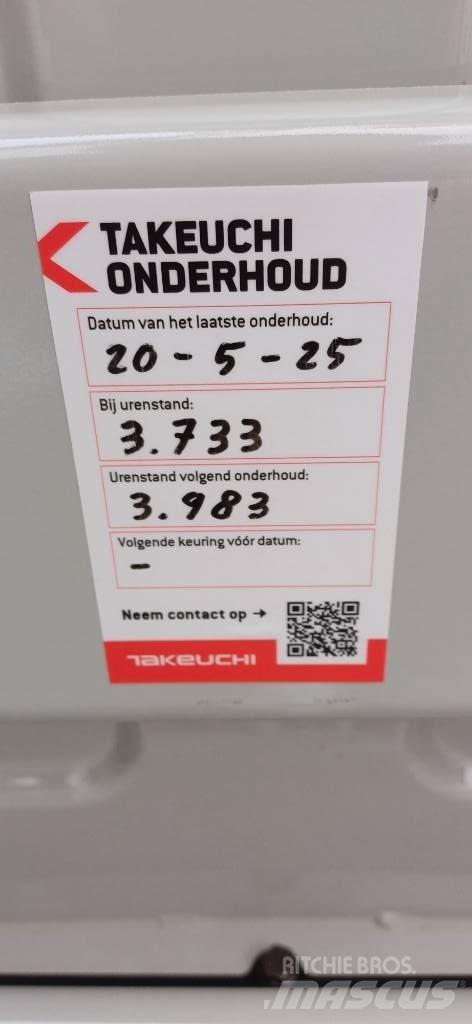 Takeuchi TB 215 R Mini rýpadlá < 7t
