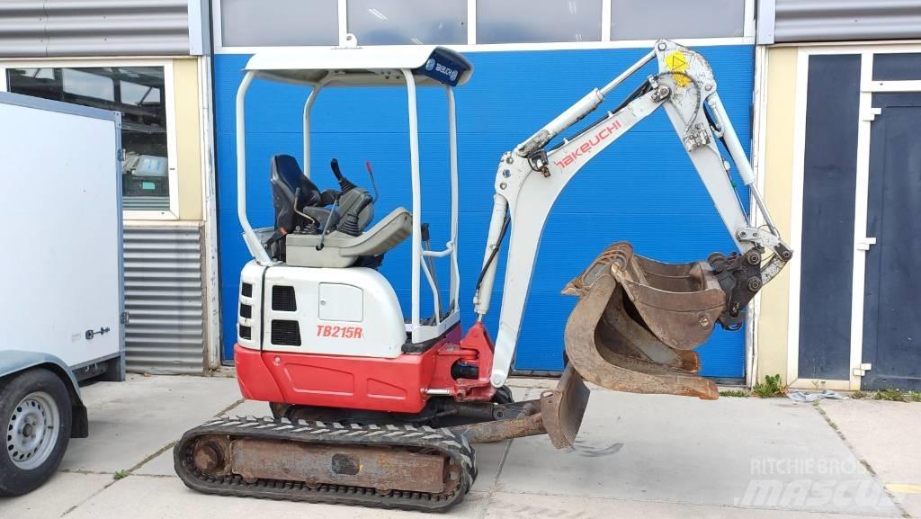 Takeuchi TB 215 R Mini rýpadlá < 7t