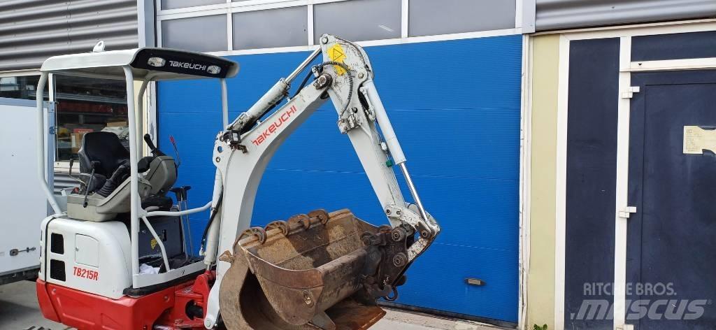 Takeuchi TB 215 R Mini rýpadlá < 7t