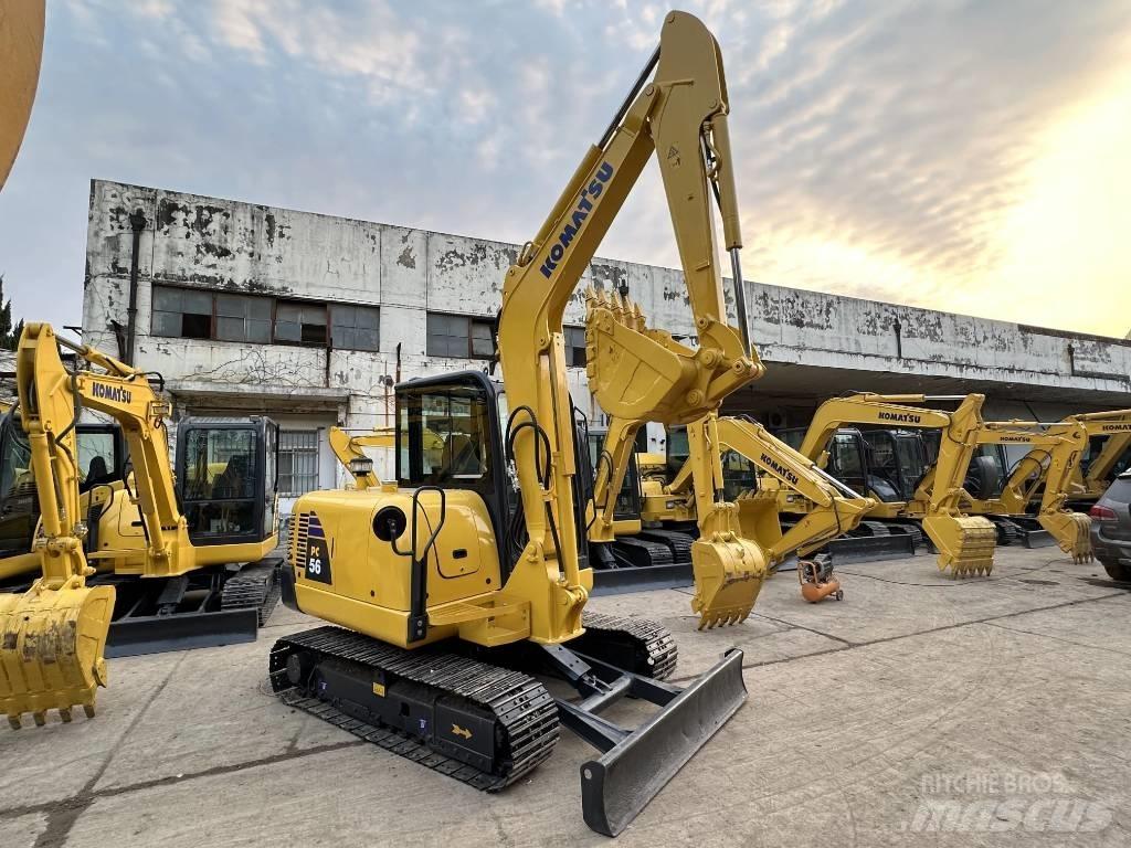 Komatsu PC56-7 Mini rýpadlá < 7t